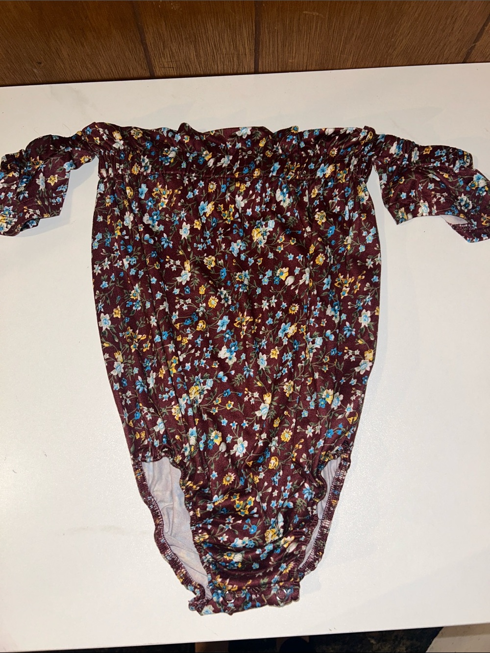 5/$20 Bailey’s Blossoms | Off-Shoulder Bodysuit